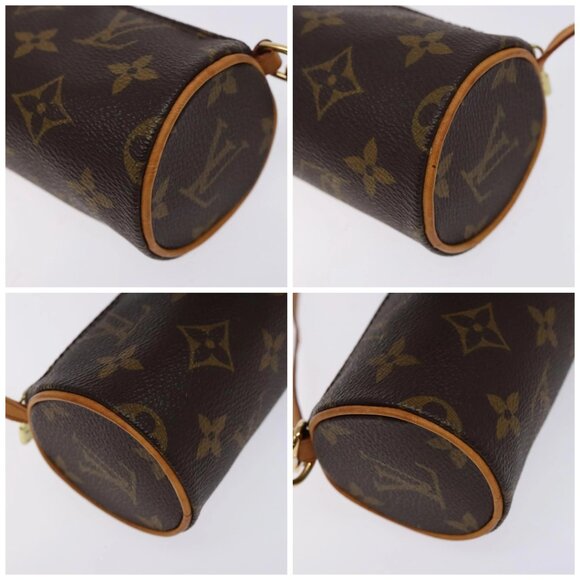 LOUIS VUITTON Monogram Papillon Pouch LV Auth - Picture 16 of 16